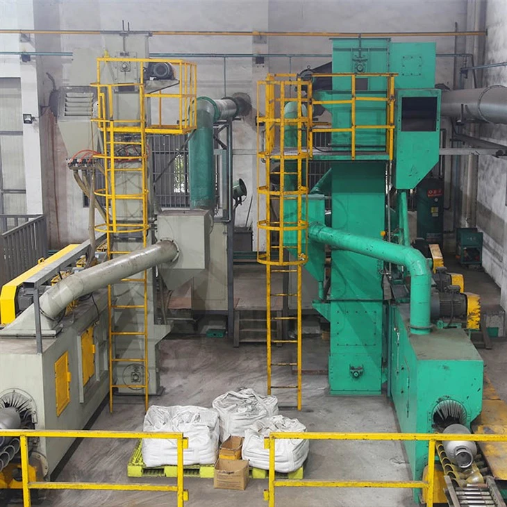 Maszyna do śrutowania cylindrów LPG